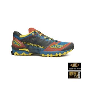109-002 La Sportiva – Bushido – Scarpe Trail Running – Uomo – Blue Red 3/7
