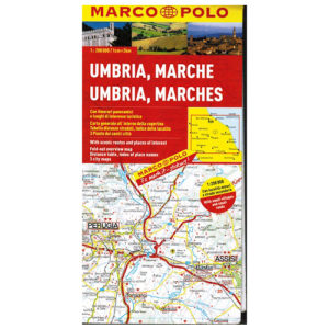205-8457 Edizioni Marco Polo – Umbria, Marche – Cartina Stradale 1/2