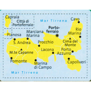 212-2468 Kompass – 2468 Isola D’ Elba – Carta Escursionistica 2/2